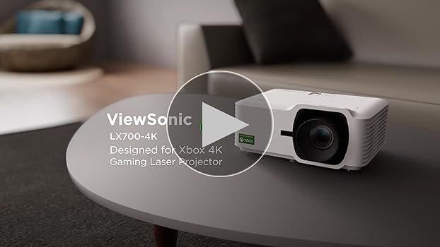 ViewSonic LX700-4K RGB 3色レーザープロジェクター ViewSonic LX700-4K RGB 4K HDR RGB Laser Home Cinema
